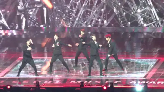 [VK][200130] MONSTA X fancam - Shoot Out + Follow @ 2020 Seoul Music Awards