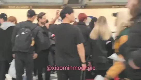 [VK][191208] MONSTA X fancam @ Airport O'Hare (Chicago)