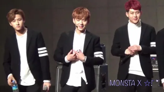 [VK] [14.11.15] Monsta X @ Yongin Street Artist Concert