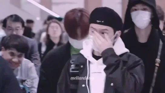 [VK][200112] MONSTA X fancam @ Airport Incheon