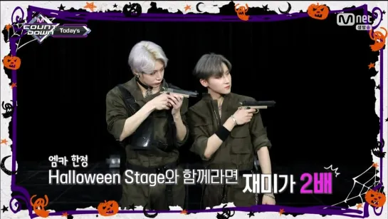 [VK][181025] MONSTA X Special Halloween Stage preview @ M!Countdown