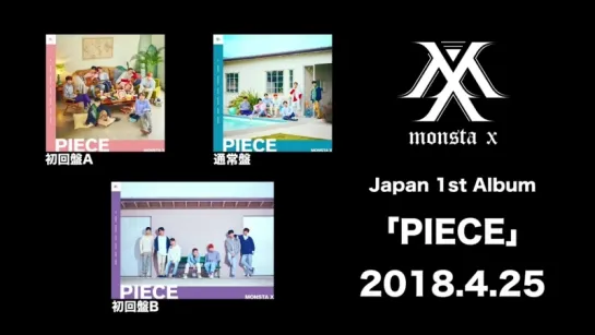 [VK][180418] 1st Japanese Full Album 'PIECE' (Preview)