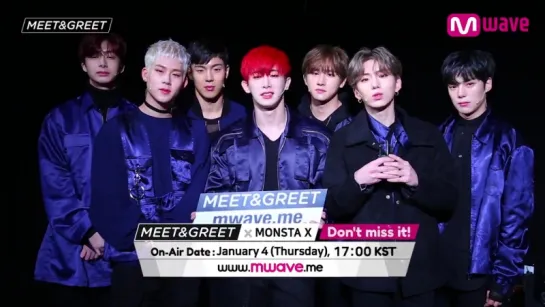 [VK][180102] MONSTA X preview @ MEET&GREET