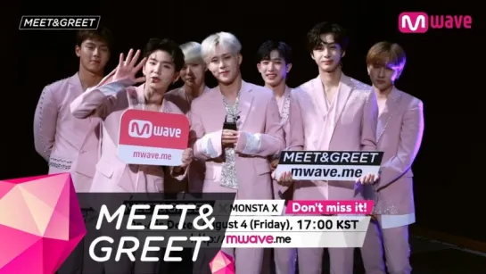 [VK][170731] MONSTA X Preview @ MEET&GREET