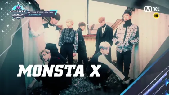 [VK][12.10.2016] Preview In JEJU 1st Line Up! @ M!COUNTDOWN EP.496