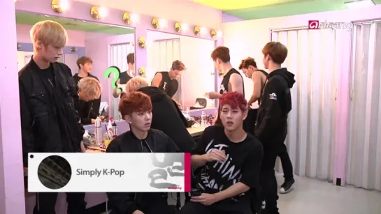 [VK] [17.09.15] Превью выпуска с Monsta X @ Simply K-Pop