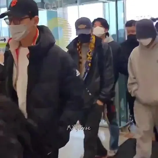 [VK][210314] MONSTA X fancam @ Airport Gimpo