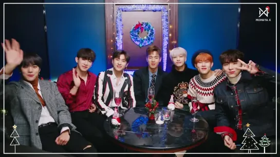 [VK][181223] MONSTA X message @ 2018 Christmas Message