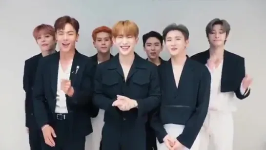 [VK][181002] MONSTA X message @ 2018 FANTASIA SUPER CONCERT