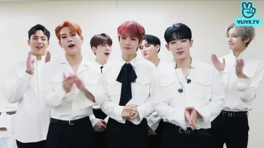 [VK][180826] MONSTA X message @ V HEARTBEAT