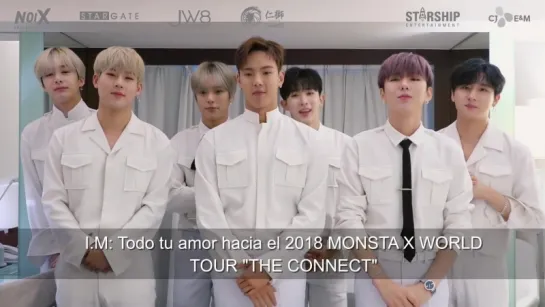 [VK][180724] MONSTA X message @ THE 2nd WORLD TOUR 'THE CONNECT' in Latin America