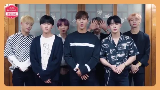 [VK][180721] MONSTA X message @ 2018 LOEN FRIENDS GLOBAL AUDITION in SOUTH KOREA