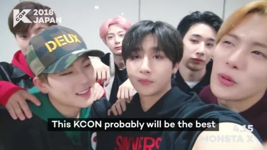 [VK][180323] MONSTA X message @ KCON 2018 JAPAN