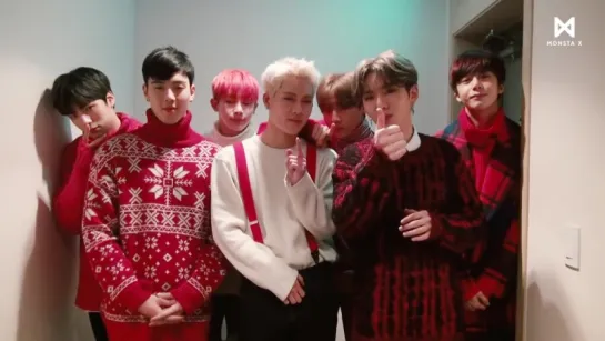 [VK][171224] MONSTA X message @ Christmas Greeting