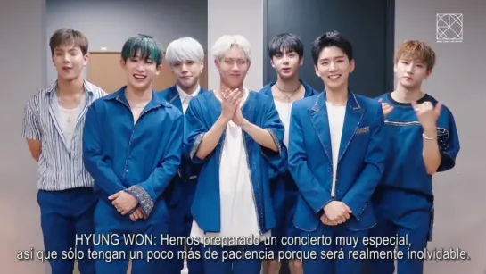 [VK][170813] MONSTA X Message @ 'THE FIRST WORLD TOUR' Beautiful in Argentina Greeting clip