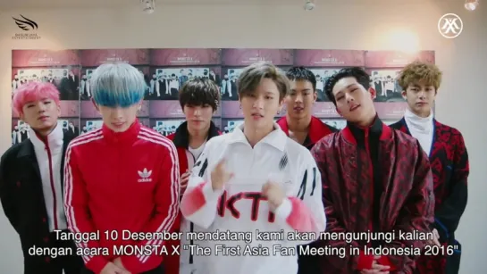 [VK][20161111] MONSTA X Message @ The First Asia Fan Meeting in Indonesia 2016