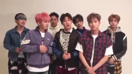 [VK][04.11.2016] MONSTA X message @ Bo Yong Girls' Middle School Publicity