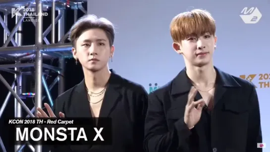 [VK][180929] MONSTA X Red Carpet @ KCON 2018 THAILAND