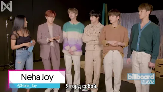 [Рус.саб][21.02.2020] Monsta X Talk English Album 'All About Luv', Working With Pitbull & U.S. Tour | Billboard News