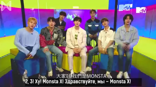 [Рус.саб][26.01.2020] MONSTA X EP.1 K-pop Top 10 @ MTV Music