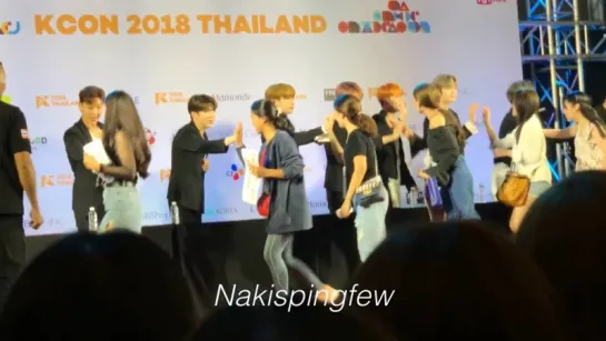 [Fancam][29.09.2018] Meet&Greet @ KCON 2018 in Thailand