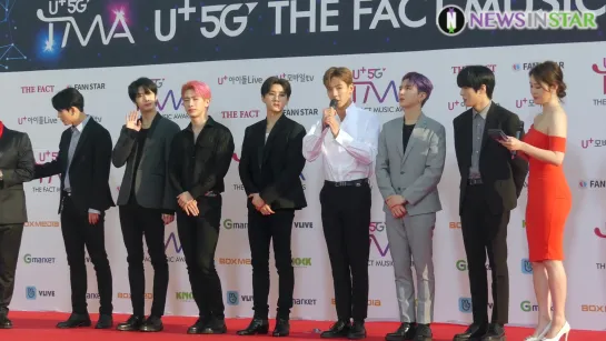 [VK][24.04.2019] Redcarpet MONSTA X THE FACT MUSIC AWARDS