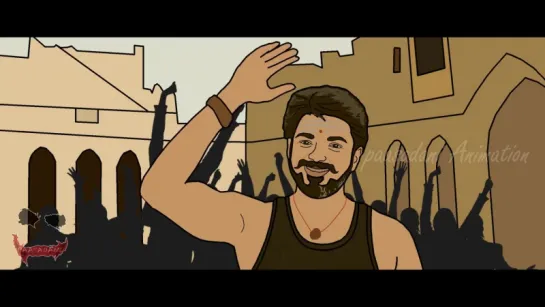 Mersal  - Official Teaser in Animation