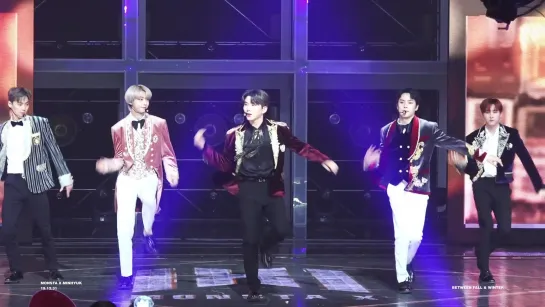 [fancam][31.12.2019] MBC Gayo Daejejeon - Party Time + Follow (MINHYUK focus)