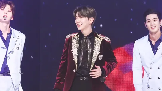 [fancam][31.12.2019] MBC Gayo Daejejeon - Just A Feeling (Kihyun focus)