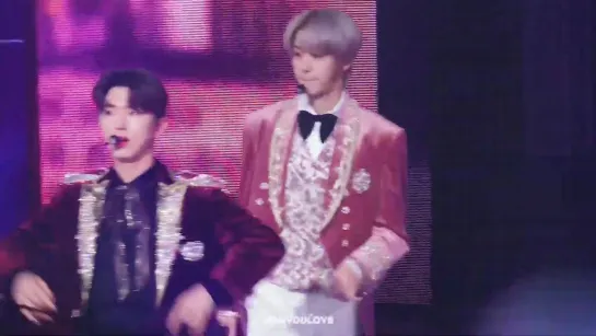 [fancam][31.12.2019] MBC Gayo Daejejeon - PARTY TIME (Hyungwon FOCUS)