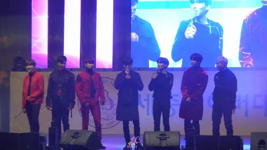 [Fancam][16.11.2017] Event 'Empathy Odyssey' in Sejong University