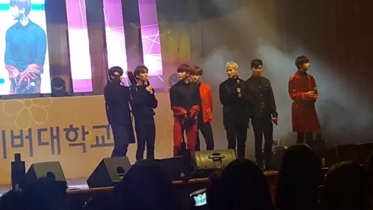 [Fancam][16.11.2017] Event 'Empathy Odyssey' in Sejong University (Talk)