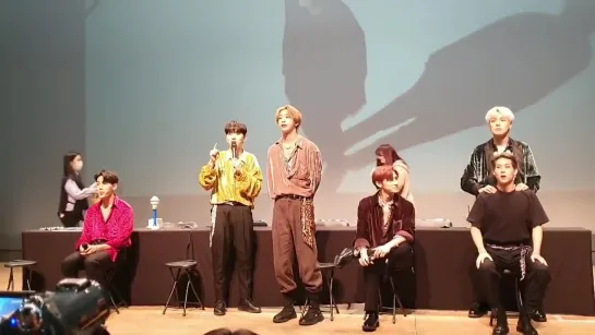 [fancam][07.11.2019] fansign in Synnara