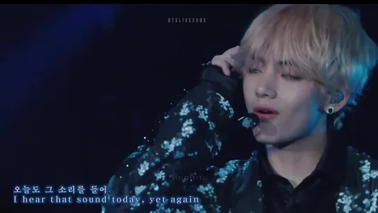 BTS V Singularity ЖИВОЕ ВЫСТУПЛЕНИЕ