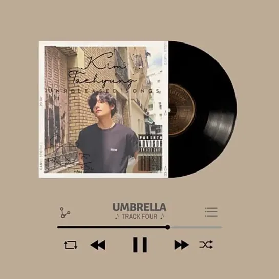 KIM TAEHYUNG - UMBRELLA - Vol 1 - 4