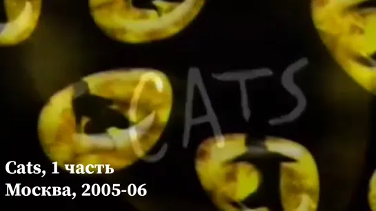 1 Мюзикл CATS, 1 часть (Москва, 2005)