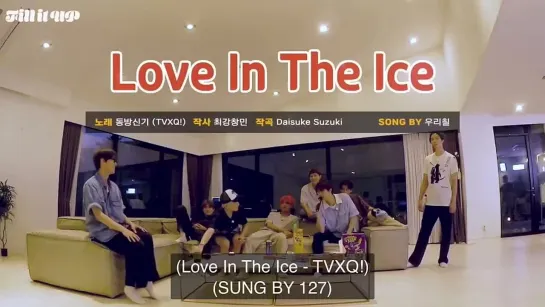 NCT127 karaoke time singing to TVXQ!s Love in The Ice 20220906 - -