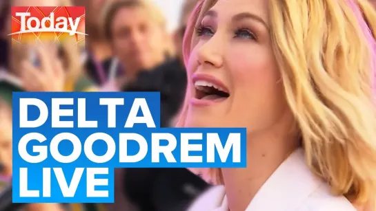 Delta Goodrem - Let It Rain (Live on Today)