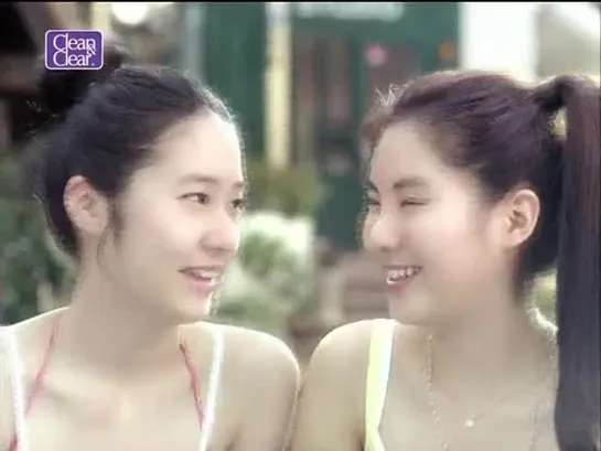 [CF] SNSD SeoHyun & f(x) Krystal - Clean & Clear Ver.2 (10.05.06)