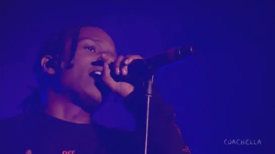 A$AP Rocky выступил на фестивале «Coachella»