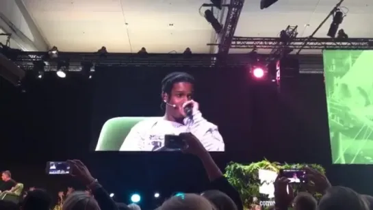 Фристайл A$AP Rocky на выставке «me Convention»