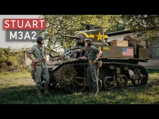 Der M3A2 Stuart - US Army Panzer  Besatzung erklärt