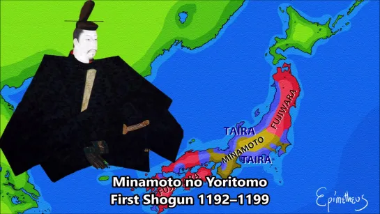 [OldFQ] History of Japan explained in eight minutes  [Kallaider]