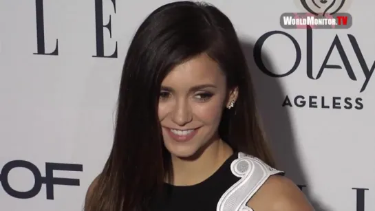 Nina Dobrev arrives at «ELLE's Annual Women in Television Celebration»