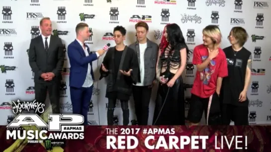 ONE OK ROCK APMA Red Carpet