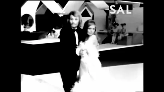 Dalida ♫ Rock’n roll tango (duo J. Hallyday) ♪ 07/05/1969 (Show Smet (1re chaine)