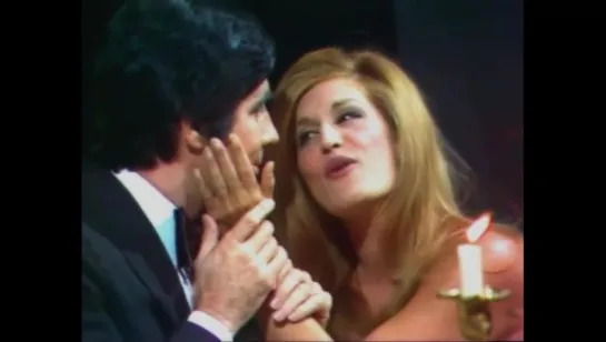 Dalida, Petula Clark et Roger Pierre. Les choses de l'amour ♪ 25/11/1972 (Top à « Pétula Clark » (2e chaine)