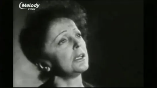 Édith Piaf ♫ Mon Dieu 20/01/1961 (Émission Discorama)