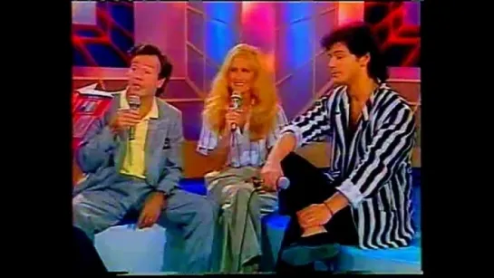 Dalida ♫ Salut salaud + longue interview ♪ 19 ou 20 juin 1986 (Clip et gagne (RTL-Belgique)