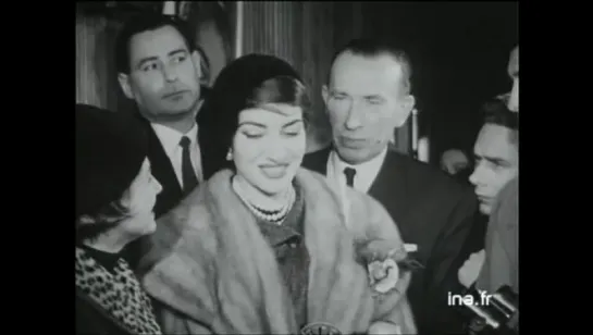 Maria Callas à Paris ♪ 17/01/1958